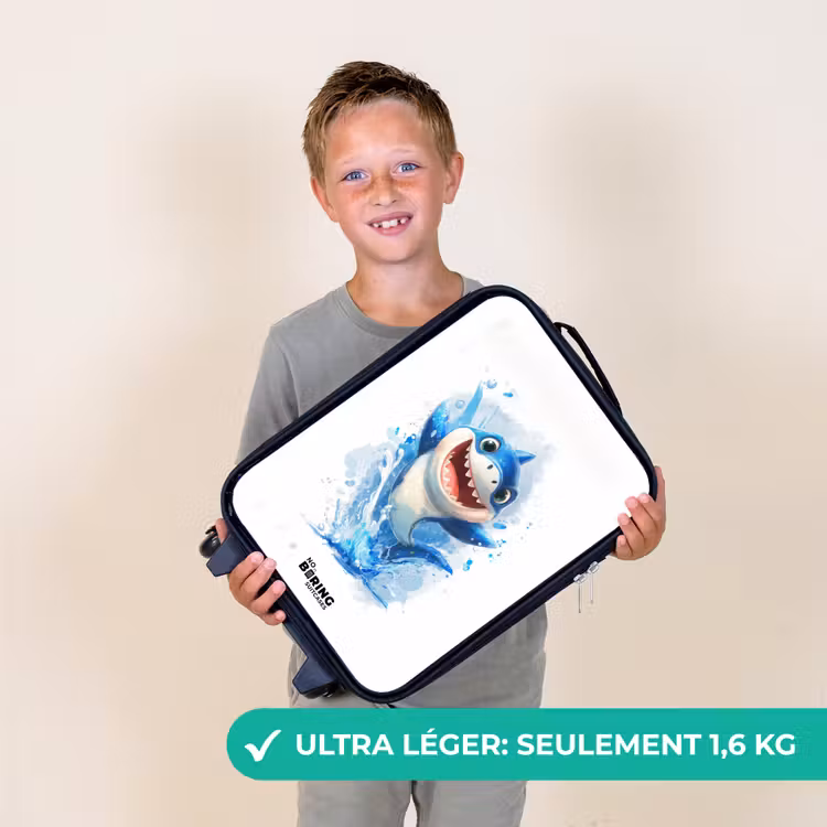 Valise enfant - Requin - Dents - Eau — 2