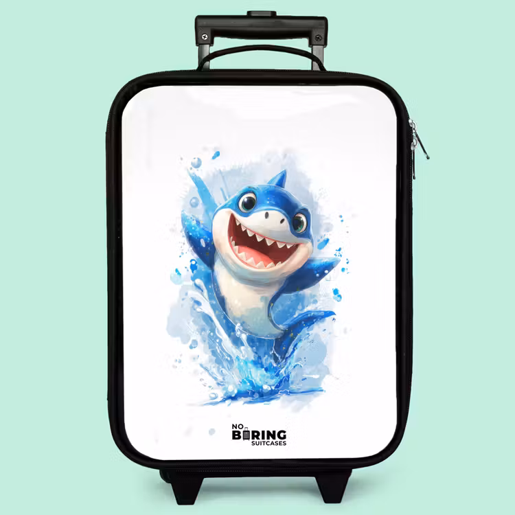 Valise enfant - Requin - Dents - Eau — 3