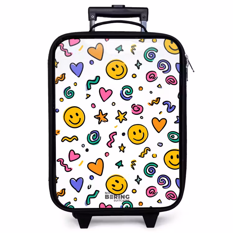 Valise enfant - Smiley - Coeur - Étoile — 1