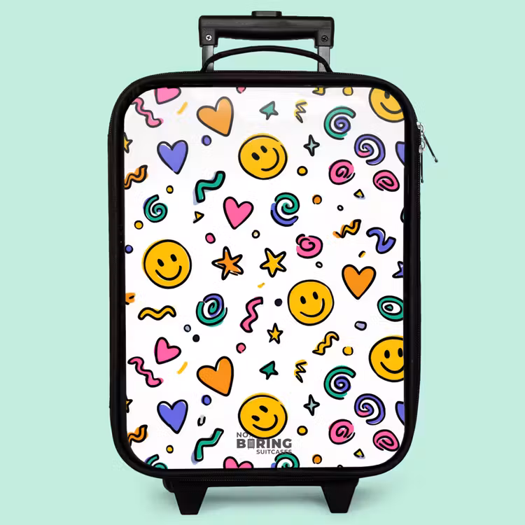 Valise enfant - Smiley - Coeur - Étoile — 3