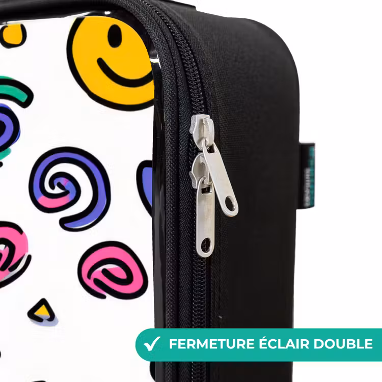 Valise enfant - Smiley - Coeur - Étoile — 6