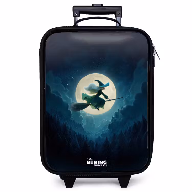 Valise enfant - Sorcière au clair de lune — 1