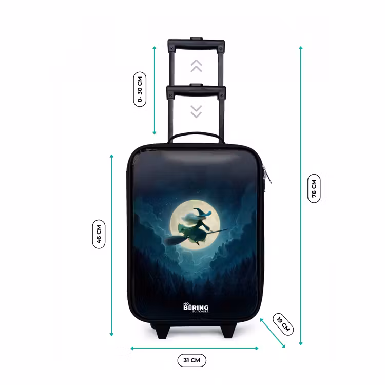 Valise enfant - Sorcière au clair de lune — 7