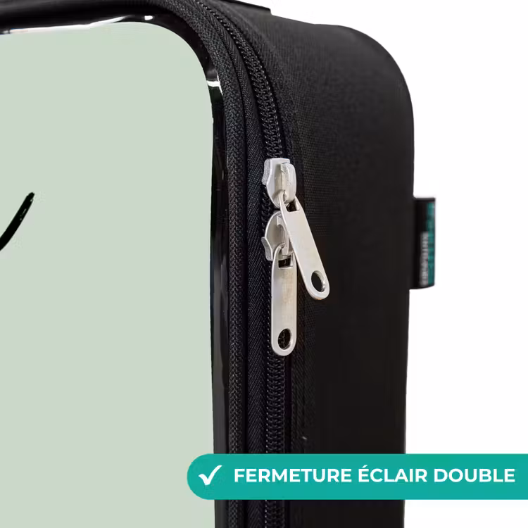 Valise enfant avec nom - Dino - Bleu - Animal — 6