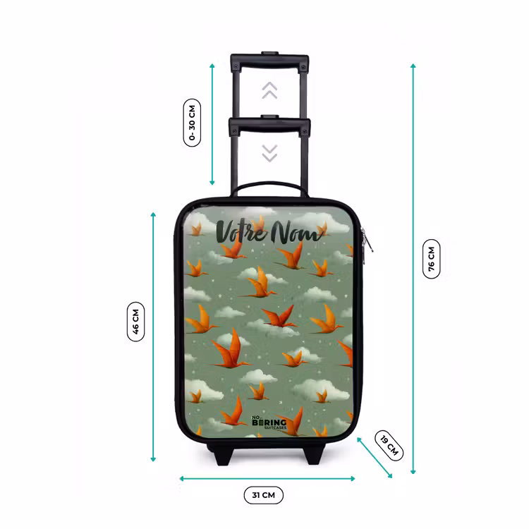 Valise enfant avec nom - Motif - Dino - Ptérosaures — 7
