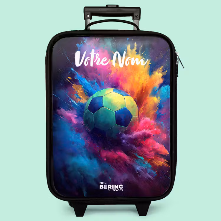 Valise enfant avec nom - Néon - Boule - Colorée — 3