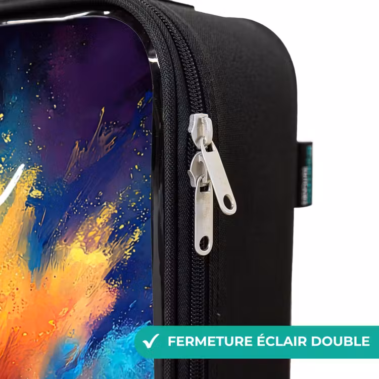 Valise enfant avec nom - Néon - Boule - Colorée — 6