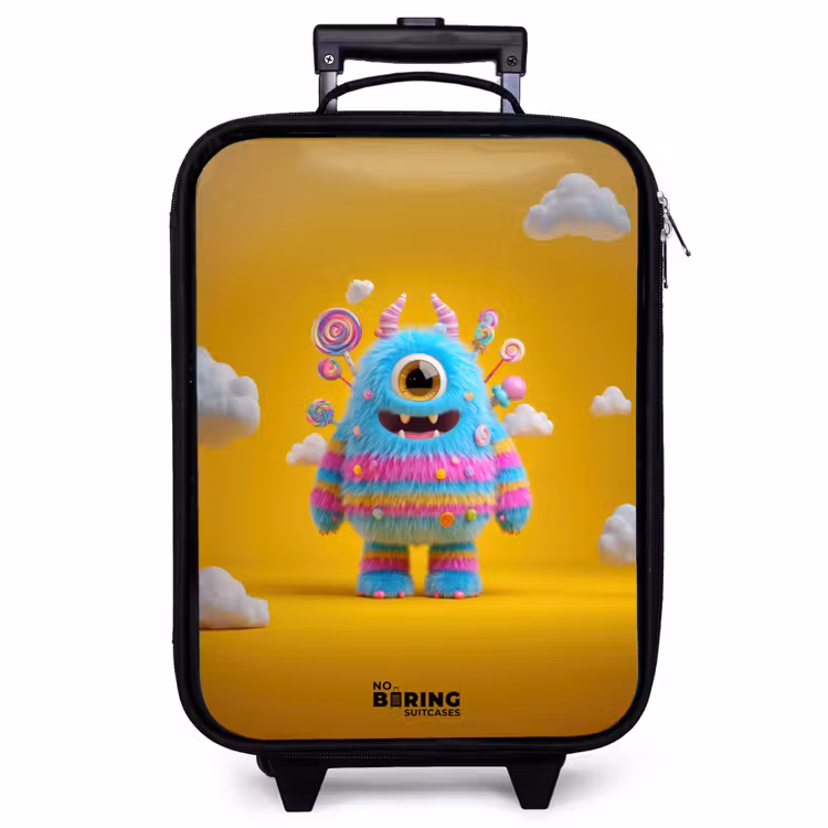 Valise enfant - Bonbons - Monstre - Arc-en-ciel — 1