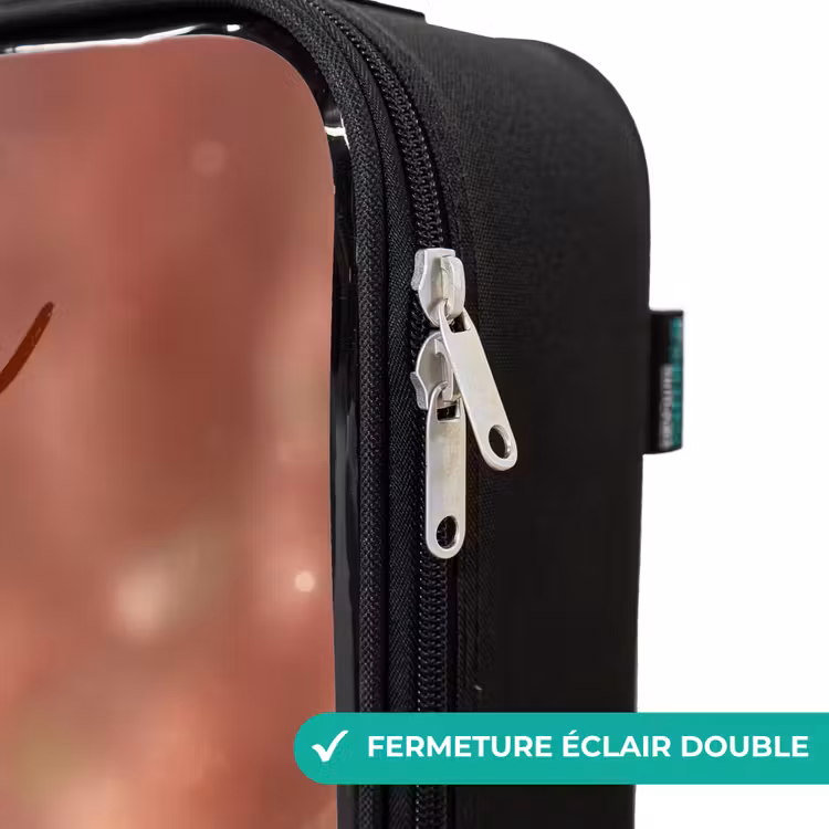 Valise enfant avec nom - Fée avec marguerites — 6