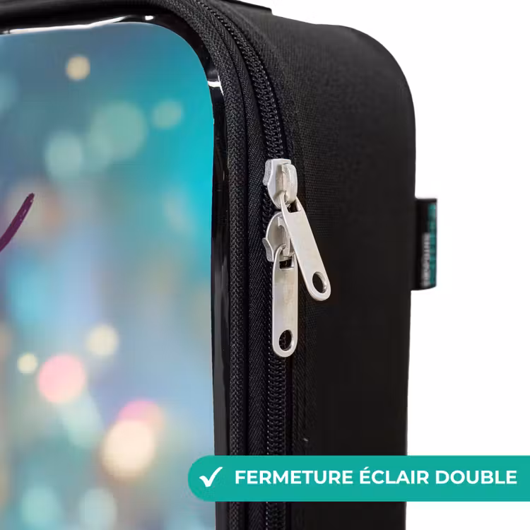 Valise enfant avec nom - Fée - Elfe - Arc-en-ciel — 6