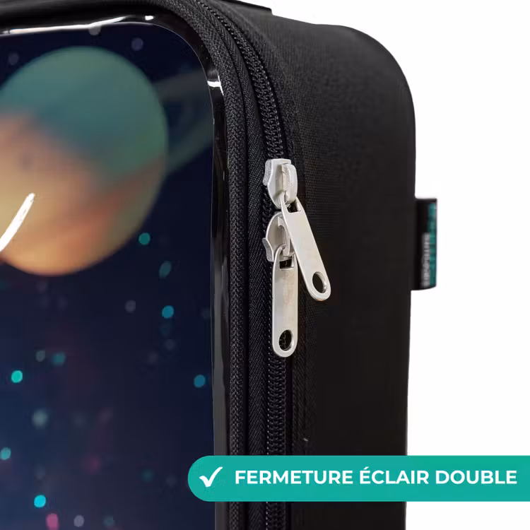 Valise enfant avec nom - Joyeux petit extraterrestre — 6