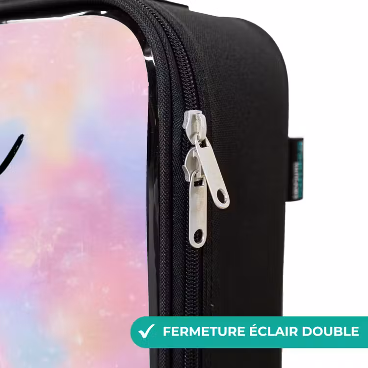 Valise enfant avec nom - Fille - Licorne - Rose — 6
