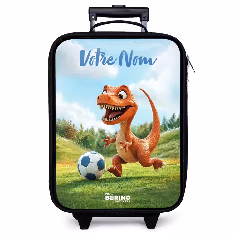 Valise enfant avec nom - Football - Dino - Sports — 1