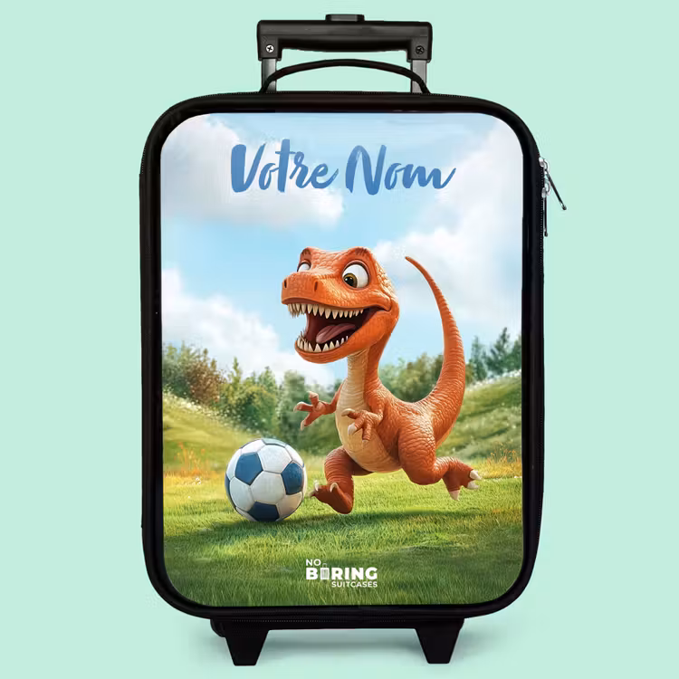 Valise enfant avec nom - Football - Dino - Sports — 3