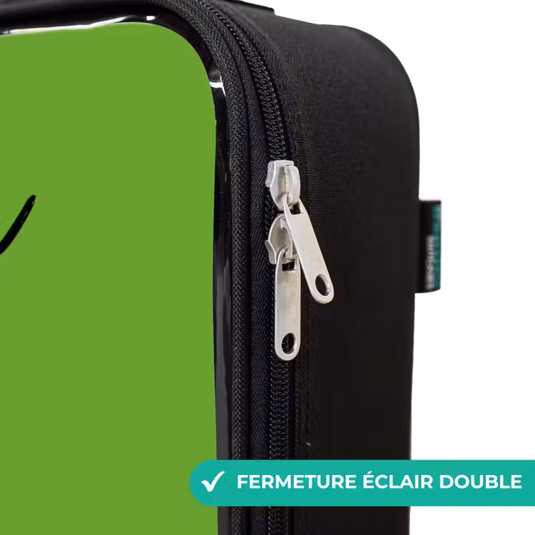 Valise enfant avec nom - Kawai - Avocado - Vert — 6