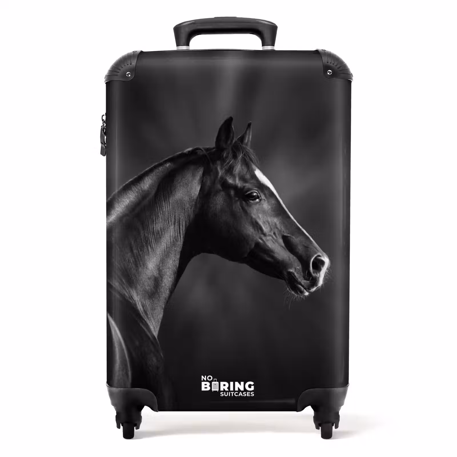 Valise - noir-stallion-en-profil-horsepower-joost — 1