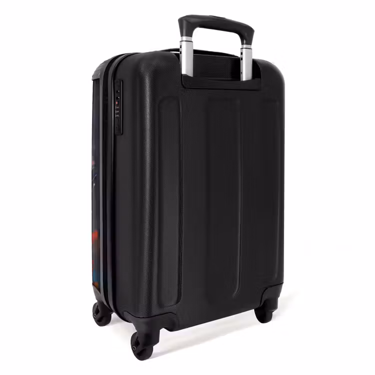 Valise - Panda avec pelage orange et éclaboussures de peinture — 3