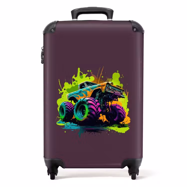 Valise - Roues néon — 1