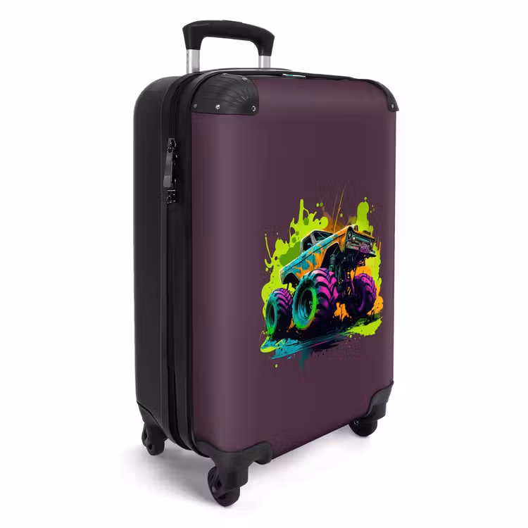 Valise - Roues néon — 2