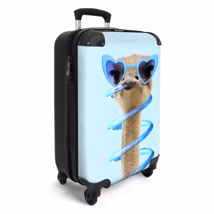 Valise - Sierk Ostrich Blue — 2