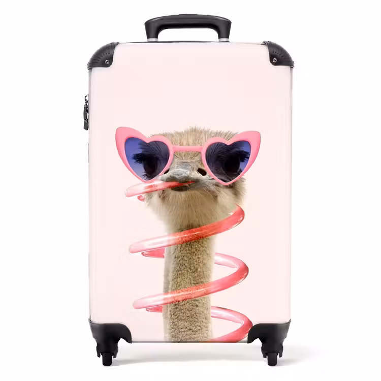 Valise - Sierk Ostrich Pink — 1