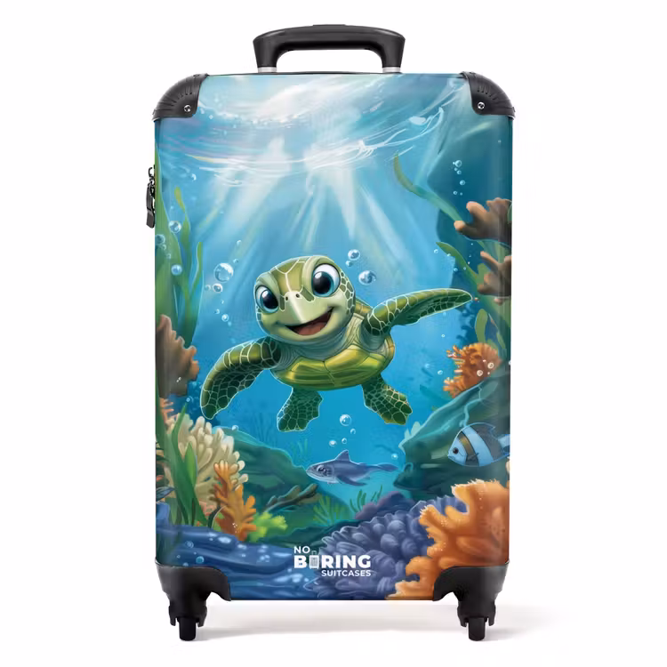Valise - Tortue de mer Zippy — 1