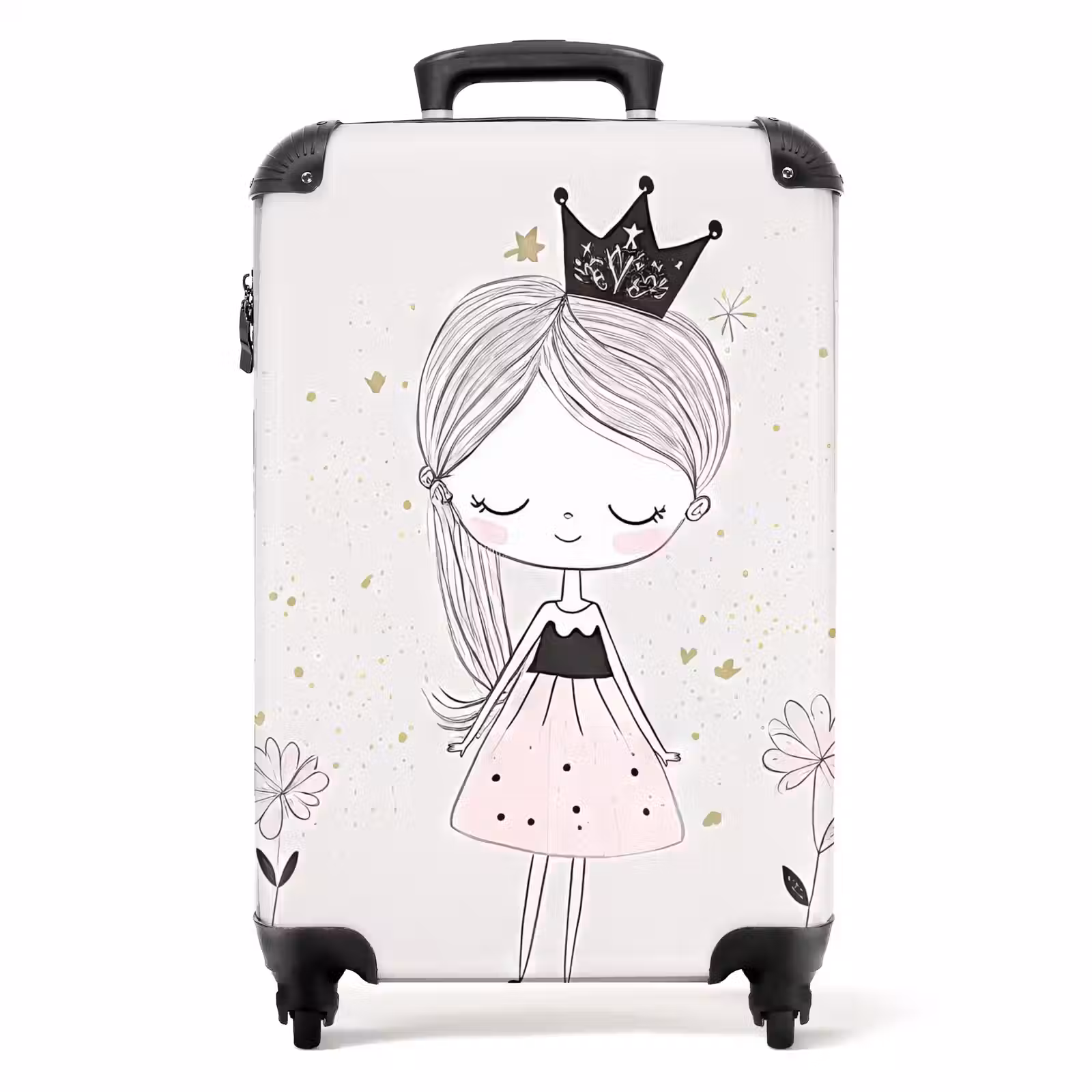Valise - Princesse avec robe noire — 1