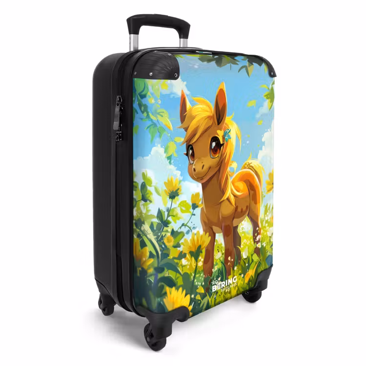 Valise - Poney ensoleillé — 2
