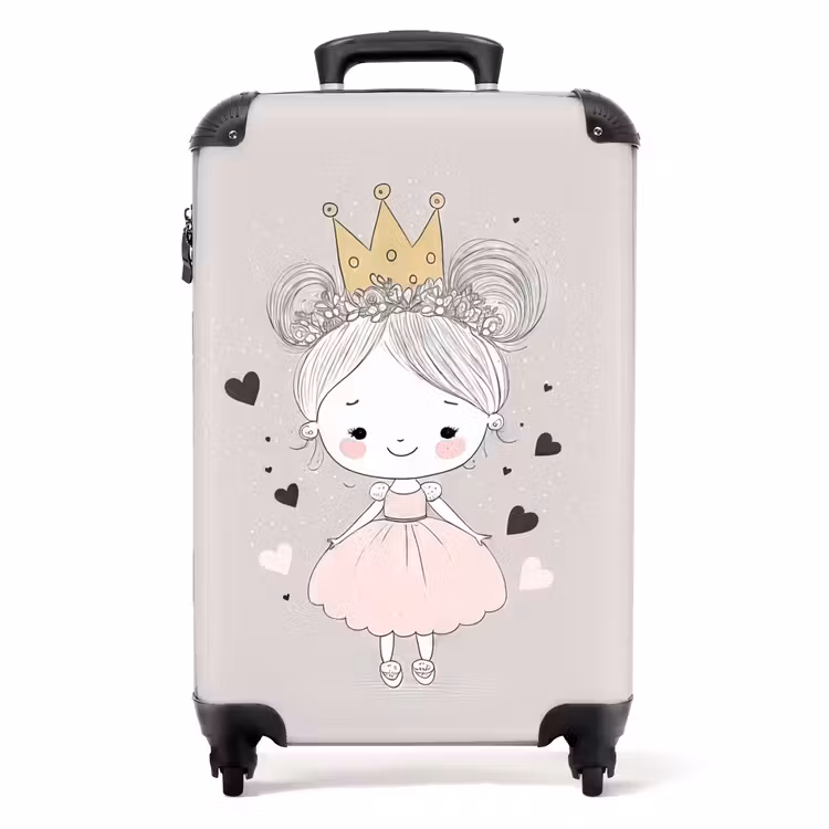 Valise - Princesse au chignon — 1