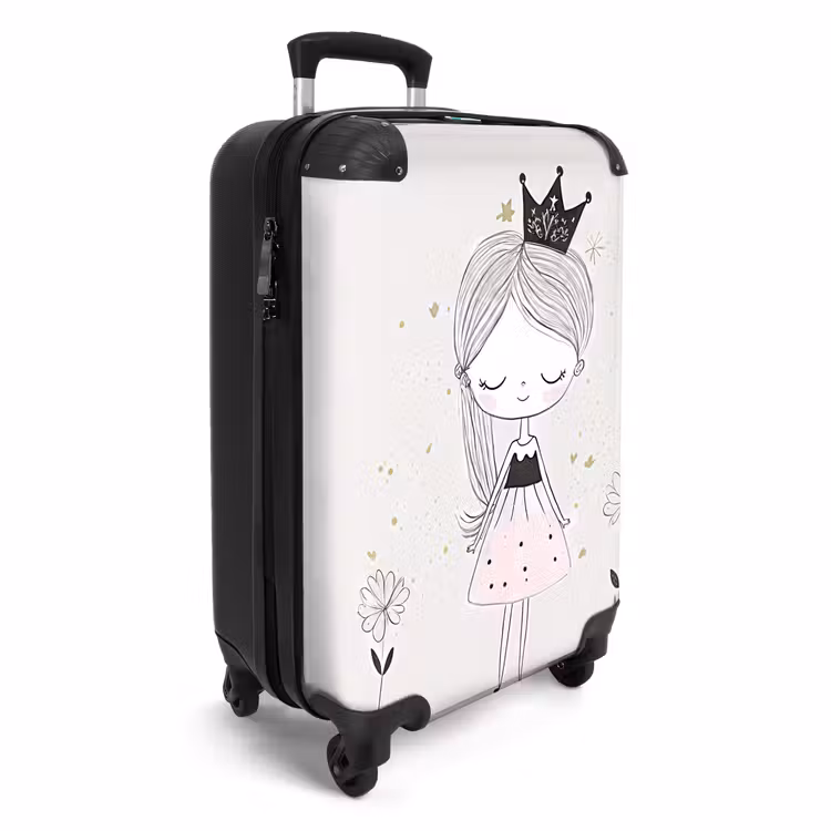 Valise - Princesse avec robe noire — 2