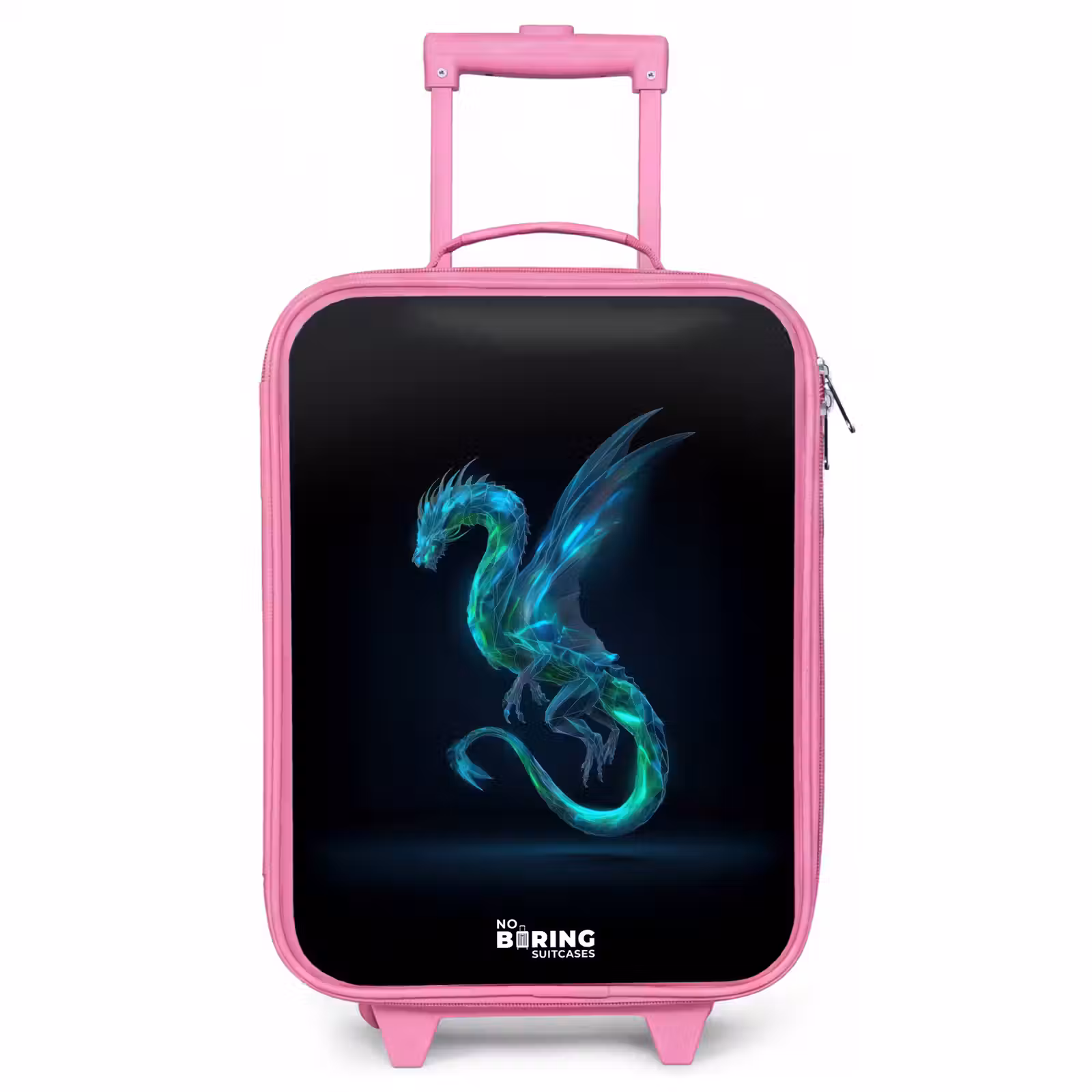 Valise enfant - Rose - Le cyberdragon légendaire — 1
