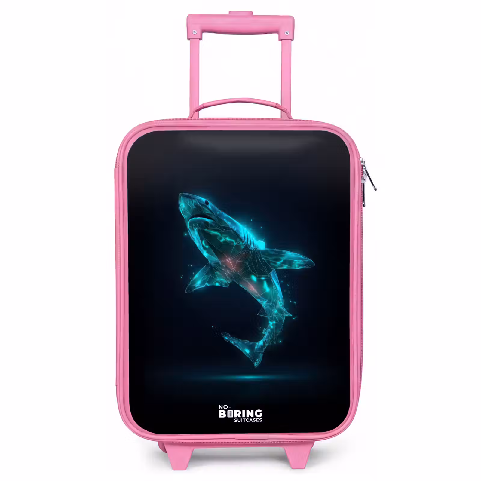 Valise enfant - Rose - Puissance du requin numérique — 1