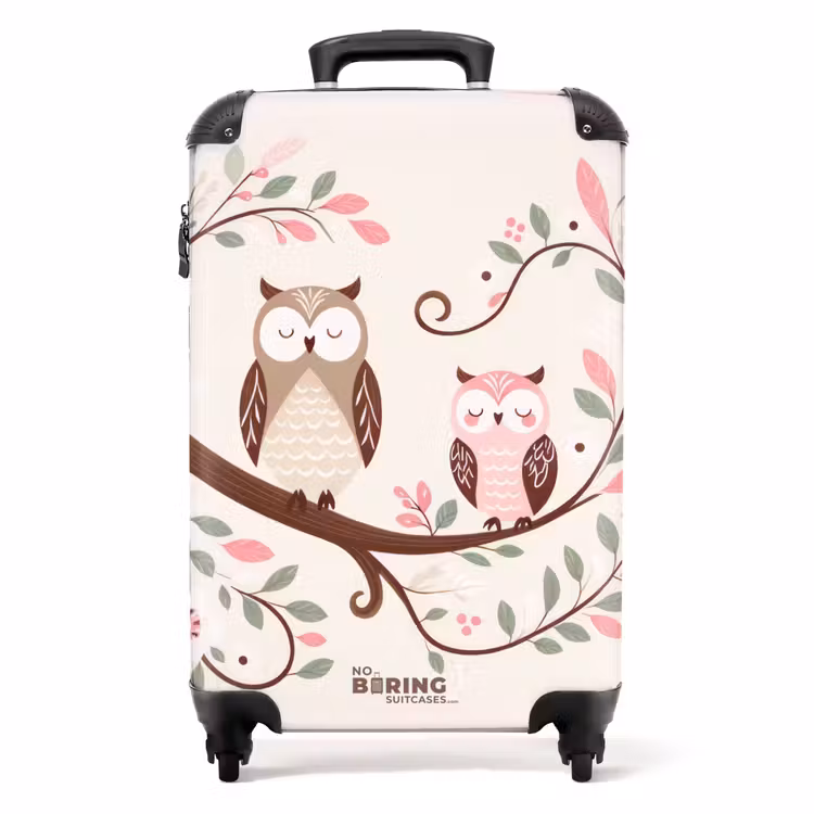 Valise - Hiboux endormis — 1
