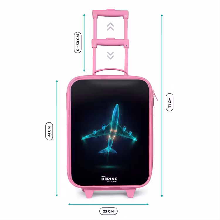 Valise enfant - Rose - Aéronefs lumineux — 6