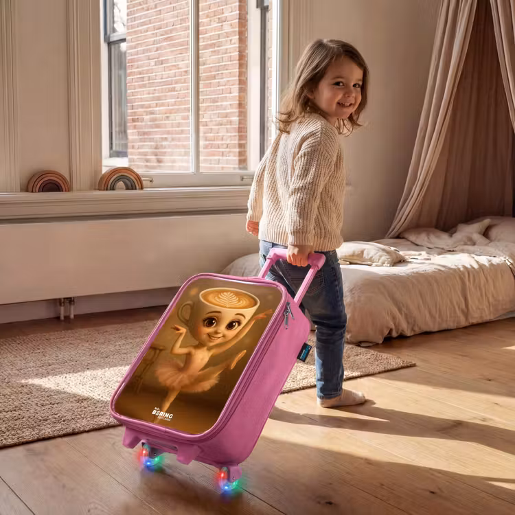 Valise enfant - Rose - Ballerina Cappuccina — 2