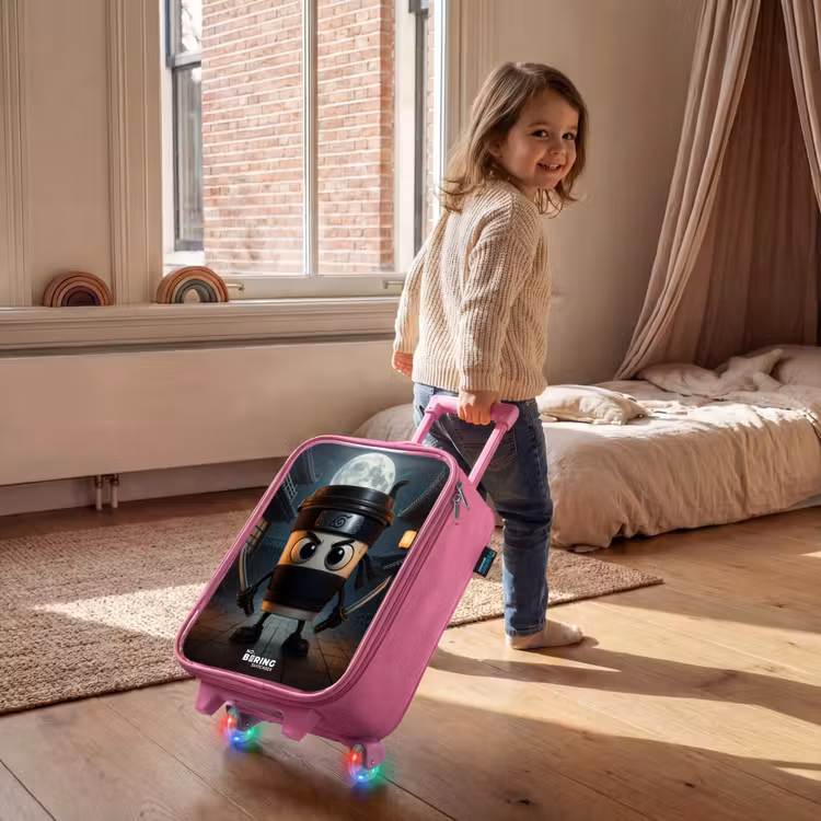 Valise enfant - Rose - Capuchino Assassino — 2