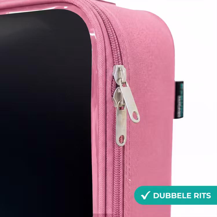Valise enfant - Rose - Neontractor sur fond noir — 7