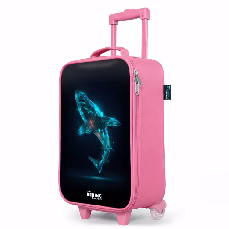 Valise enfant - Rose - Puissance du requin numérique — 8