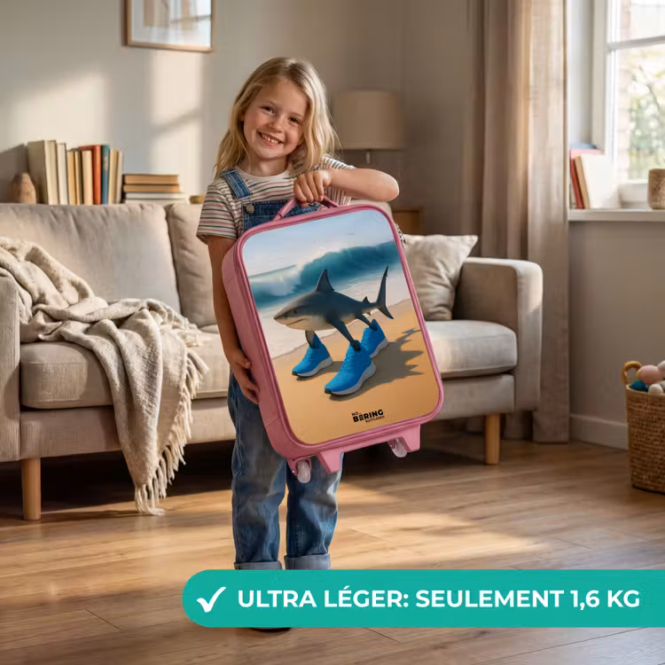 Valise enfant - Rose - Tralalero tralala — 3