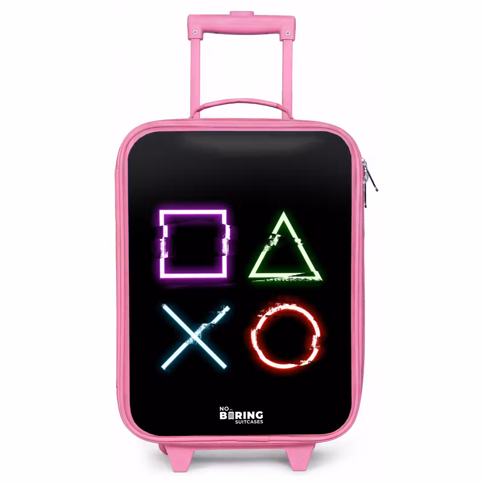 Valise enfant - Rose - Boutons de console de jeu — 1