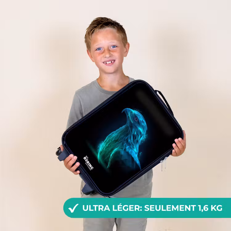 Valise enfant - Aigle numérique de profil — 2