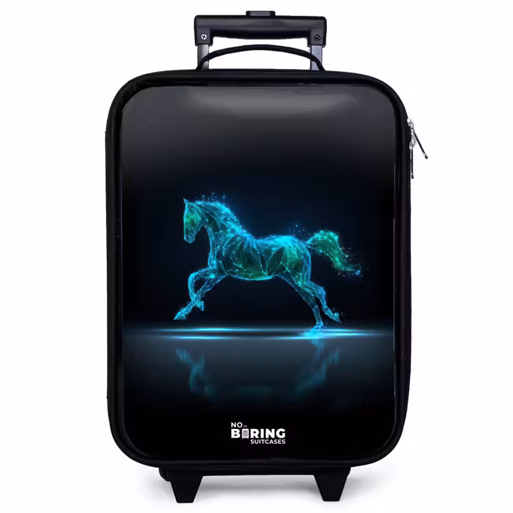 Valise enfant - Cheval futuriste au galop — 1
