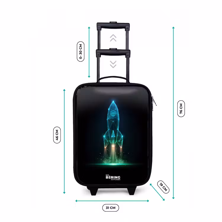 Valise enfant - Lancement d'une fusée au néon — 7