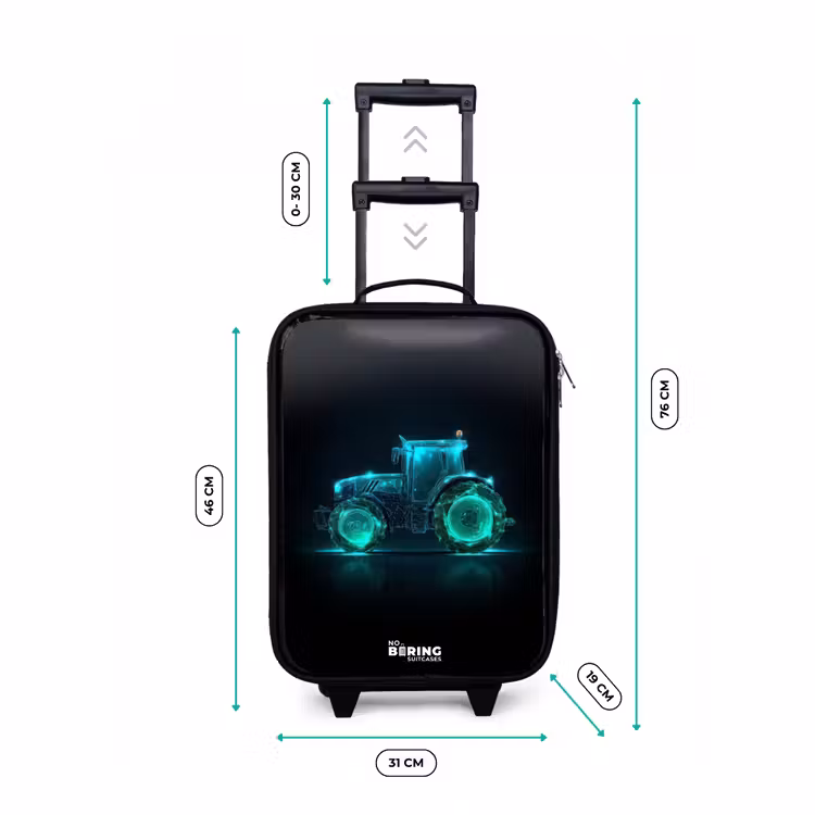 Valise enfant - Neontractor sur fond noir — 7