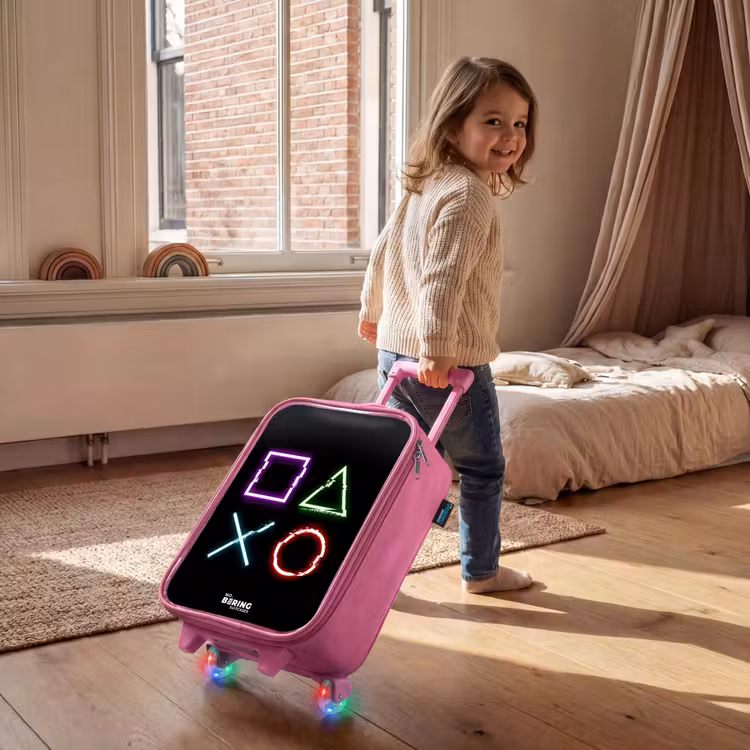 Valise enfant - Rose - Boutons de console de jeu — 2
