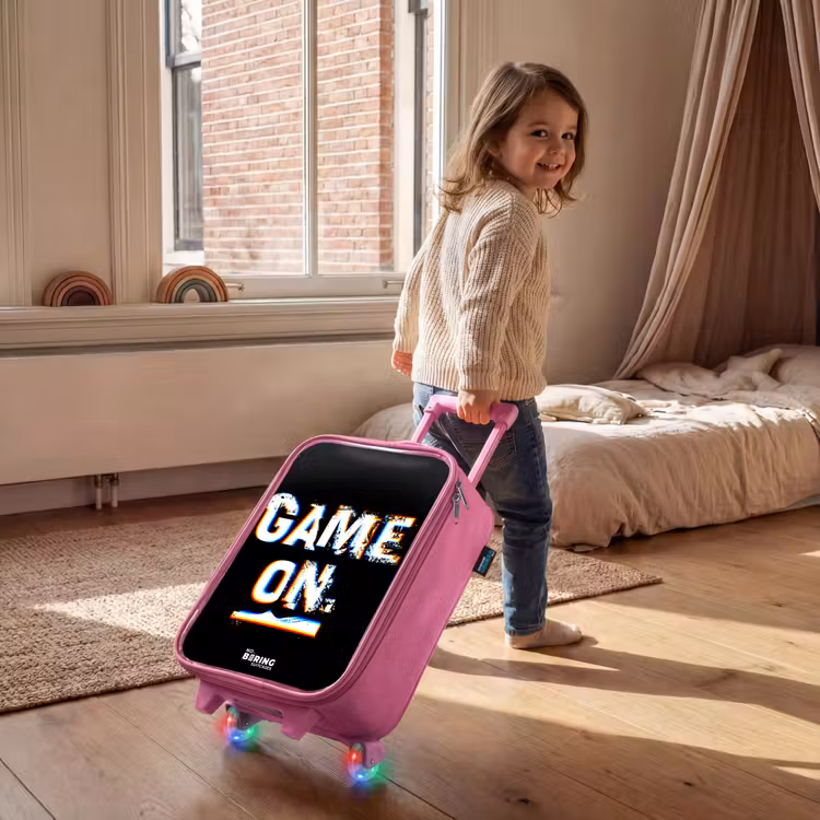 Valise enfant - Rose - Le jeu en noir et blanc — 2