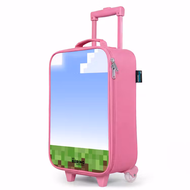 Valise enfant - Rose - Monde de pixels — 8
