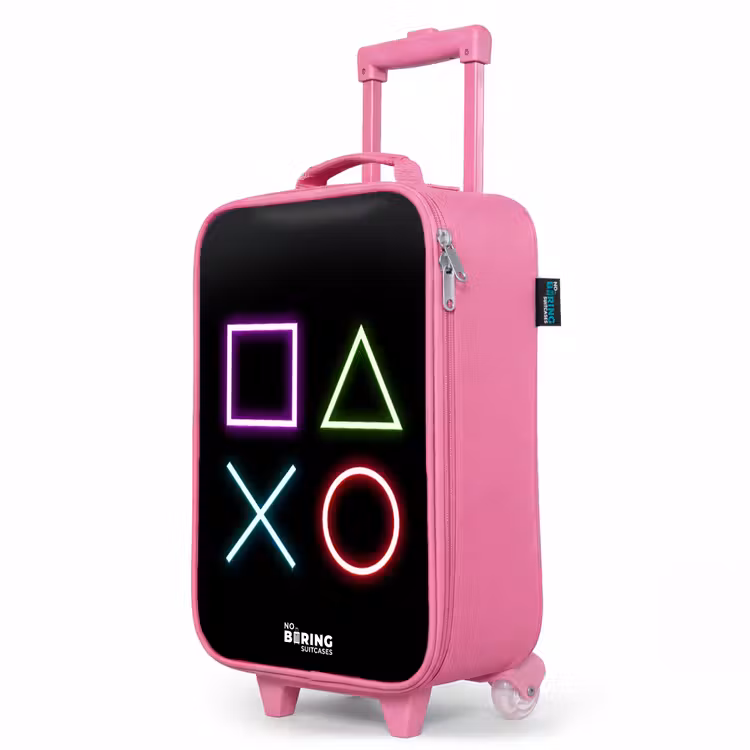 Valise enfant - Rose - Symboles néonverbaux — 8