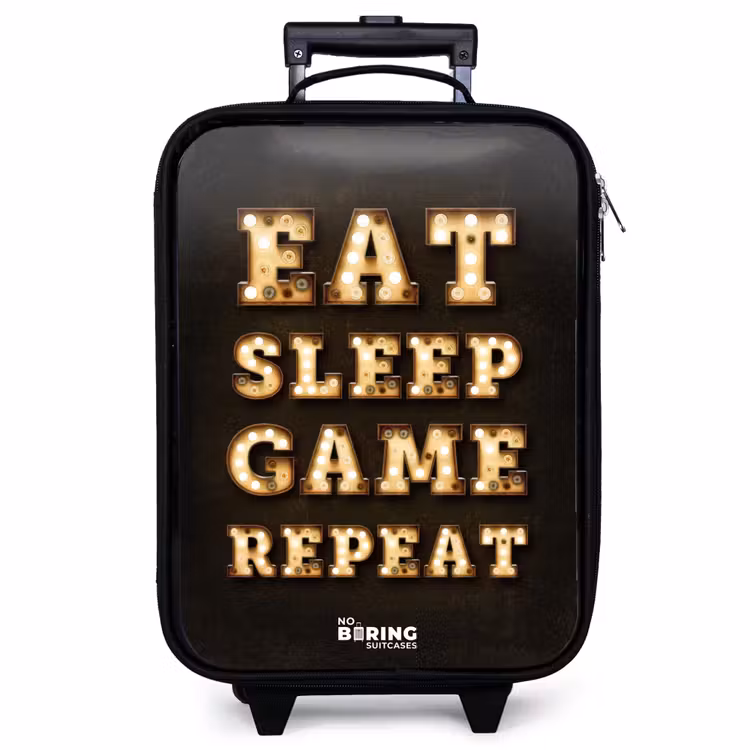 Valise enfant - Qoute avec la lumière — 1