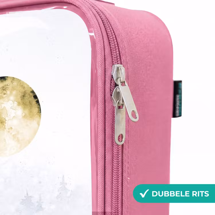 Valise enfant - Rose - animaux de la ferme — 7